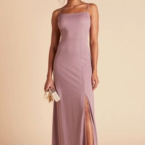 Birdy Grey Benny Dress in Crepe Dark Mauve